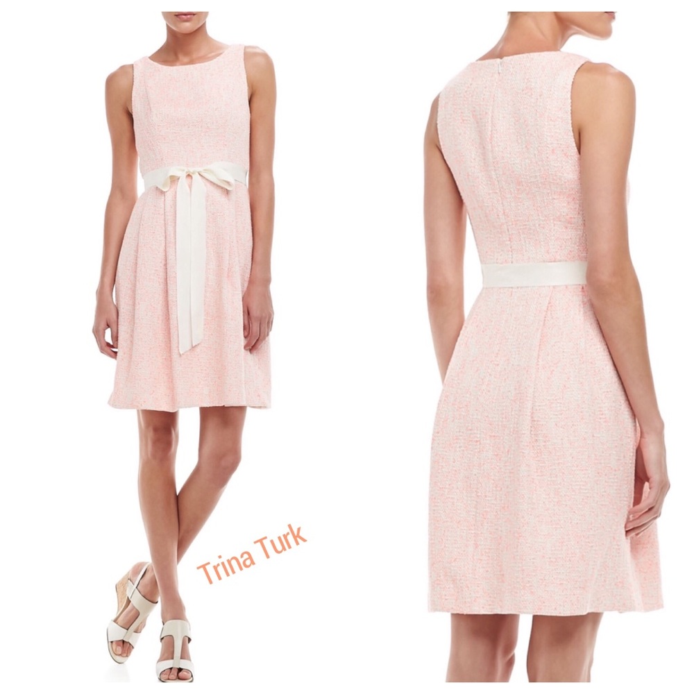 👗🌸👗🌸Trina Turk Aimee Tweed dress ❤️